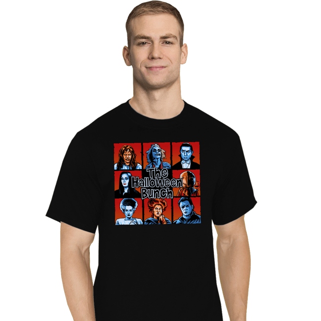 Daily_Deal_Shirts T-Shirts, Tall / Large / Black Halloween Bunch
