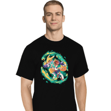 Load image into Gallery viewer, Daily_Deal_Shirts T-Shirts, Tall / Large / Black Digital Fox
