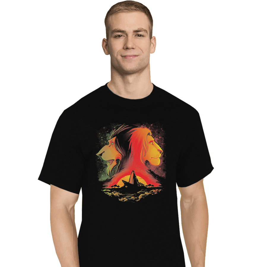 Shirts T-Shirts, Tall / Large / Black The Pride Rock