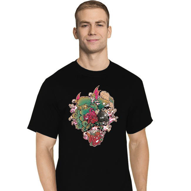 Shirts T-Shirts, Tall / Large / Black Lovecraftian Book