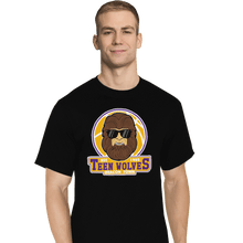 Load image into Gallery viewer, Shirts T-Shirts, Tall / Large / Black Teen Wolves
