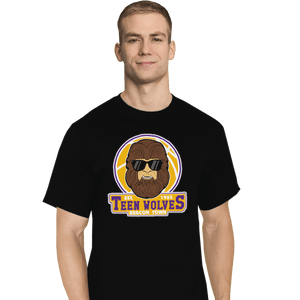 Shirts T-Shirts, Tall / Large / Black Teen Wolves