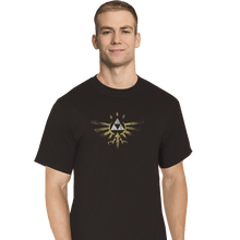 Load image into Gallery viewer, Shirts T-Shirts, Tall / Large / Black True Hyrule Power
