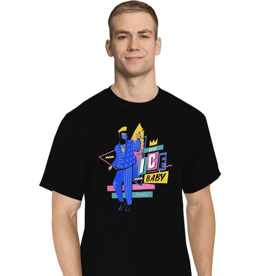 Shirts T-Shirts, Tall / Large / Black Ice Ice Baby