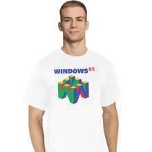 Load image into Gallery viewer, Shirts T-Shirts, Tall / Large / White Operating System
