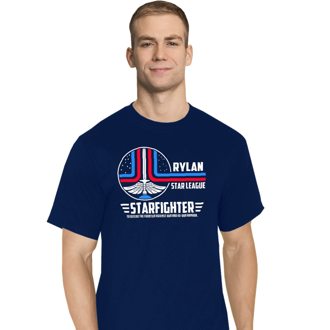 Secret_Shirts T-Shirts, Tall / Large / Navy The Starfighter