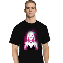 Load image into Gallery viewer, Daily_Deal_Shirts T-Shirts, Tall / Large / Black Glitch Spider-Gwen
