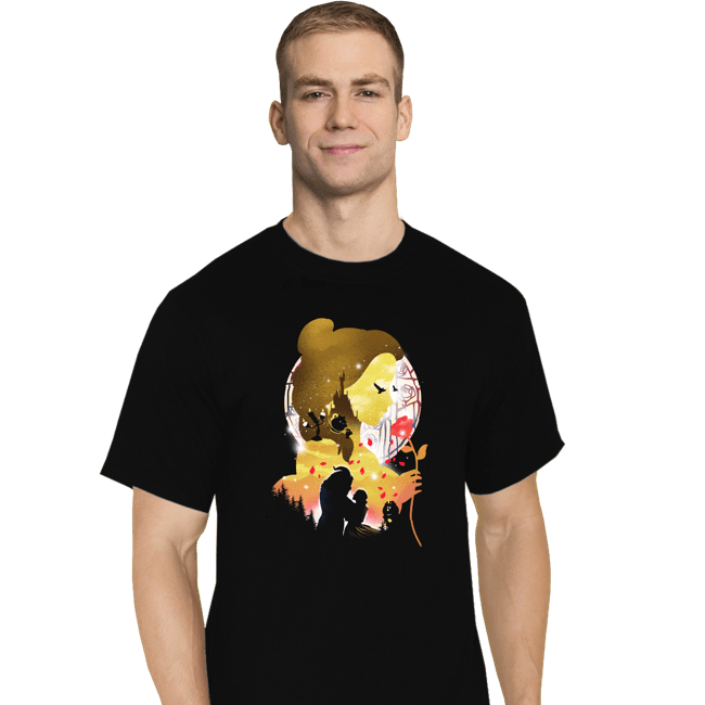 Daily_Deal_Shirts T-Shirts, Tall / Large / Black Belle Shadow
