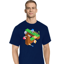 Load image into Gallery viewer, Secret_Shirts T-Shirts, Tall / Large / Navy Sonic Penrose
