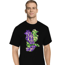 Load image into Gallery viewer, Shirts T-Shirts, Tall / Large / Black Magical Silhouettes - Flotsam and Jetsam
