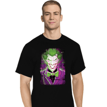 Load image into Gallery viewer, Daily_Deal_Shirts T-Shirts, Tall / Large / Black Glitch Joker
