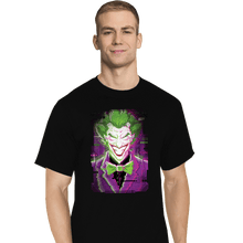 Load image into Gallery viewer, Daily_Deal_Shirts T-Shirts, Tall / Large / Black Glitch Joker
