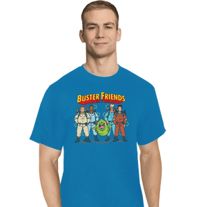 Shirts T-Shirts, Tall / Large / Royal Buster Friends