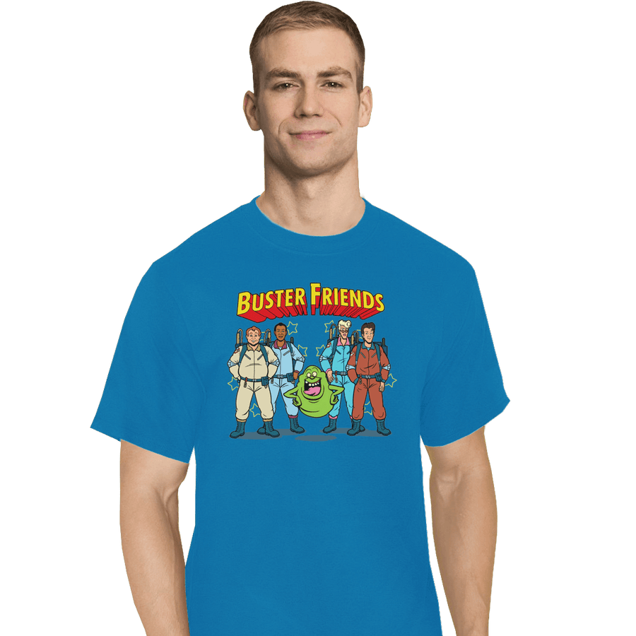 Shirts T-Shirts, Tall / Large / Royal Buster Friends