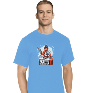 Shirts T-Shirts, Tall / Large / Royal blue Red Five Redemption II
