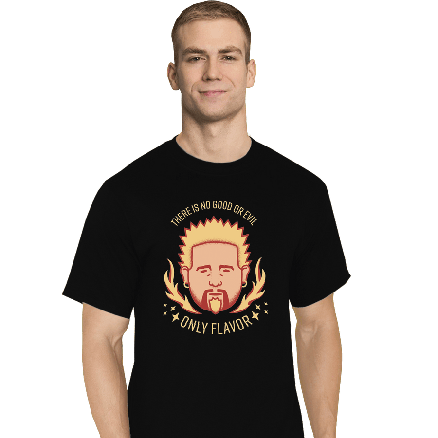 Shirts T-Shirts, Tall / Large / Black Flavor Zen