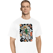 Load image into Gallery viewer, Daily_Deal_Shirts T-Shirts, Tall / Large / White Irezumi Link
