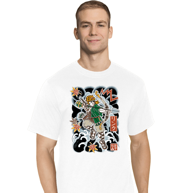 Daily_Deal_Shirts T-Shirts, Tall / Large / White Irezumi Link