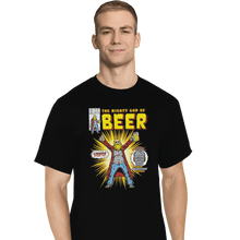 Load image into Gallery viewer, Shirts T-Shirts, Tall / Large / Black God Of Beer
