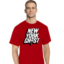 Load image into Gallery viewer, Daily_Deal_Shirts T-Shirts, Tall / Large / Red New York Ghost
