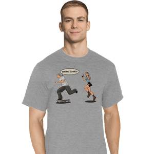 Last_Chance_Shirts T-Shirts, Tall / Large / Sports Grey Wrong Game