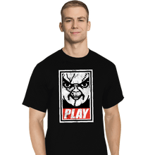 Load image into Gallery viewer, Shirts T-Shirts, Tall / Large / Black Play

