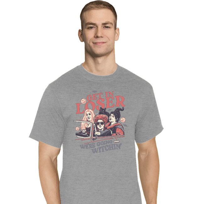 Daily_Deal_Shirts T-Shirts, Tall / Large / Sports Grey We're Going Witchin'
