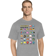 Load image into Gallery viewer, Secret_Shirts T-Shirts, Tall / Large / Sports Grey Pokeball Types
