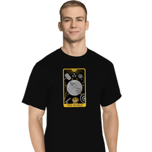 Load image into Gallery viewer, Shirts T-Shirts, Tall / Large / Black Tarot The World
