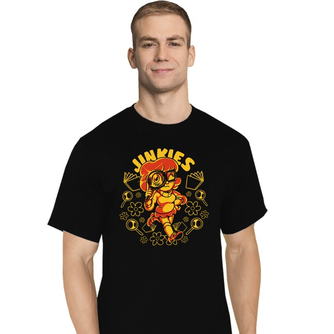 Daily_Deal_Shirts T-Shirts, Tall / Large / Black Mystery Solver