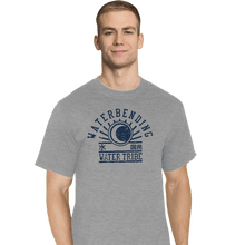 Load image into Gallery viewer, Shirts T-Shirts, Tall / Large / Sports Grey Water Bending
