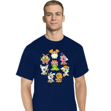 Load image into Gallery viewer, Secret_Shirts T-Shirts, Tall / Large / Navy Digi-Cute!
