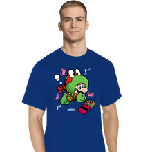 Load image into Gallery viewer, Shirts T-Shirts, Tall / Large / Royal Blue Super Raph Suit
