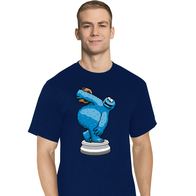 Daily_Deal_Shirts T-Shirts, Tall / Large / Navy Cookiebolus!
