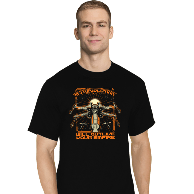 Daily_Deal_Shirts T-Shirts, Tall / Large / Black Revolution
