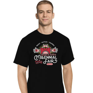 Shirts T-Shirts, Tall / Large / Black Millennial Fair