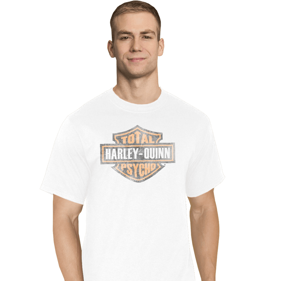 Shirts T-Shirts, Tall / Large / White Total Psycho