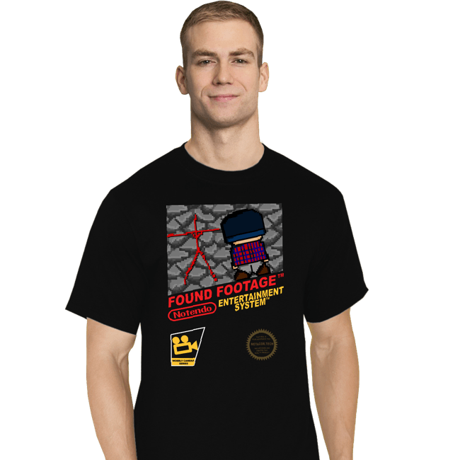 Daily_Deal_Shirts T-Shirts, Tall / Large / Black Found Footage