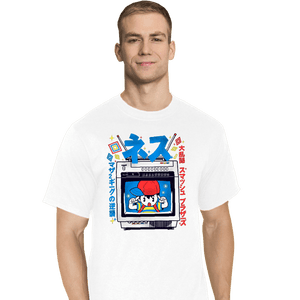 Secret_Shirts T-Shirts, Tall / Large / White Retro Player