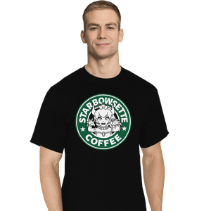 Shirts T-Shirts, Tall / Large / Black Starbowsette Coffee