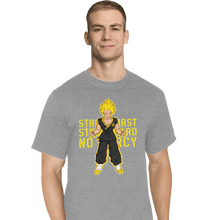Load image into Gallery viewer, Shirts T-Shirts, Tall / Large / Sports Grey Vegeta Lawrence
