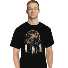 Load image into Gallery viewer, Shirts T-Shirts, Tall / Large / Black Dreamcatcher
