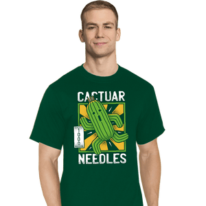 Shirts T-Shirts, Tall / Large / Charcoal Cactuar