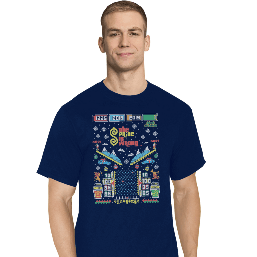 Shirts T-Shirts, Tall / Large / Navy The Price Is Wrong