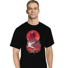 Load image into Gallery viewer, Shirts T-Shirts, Tall / Large / Black Red Guardian Sun
