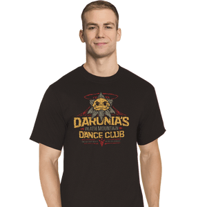 Shirts T-Shirts, Tall / Large / Black Darunia's Death Mountain