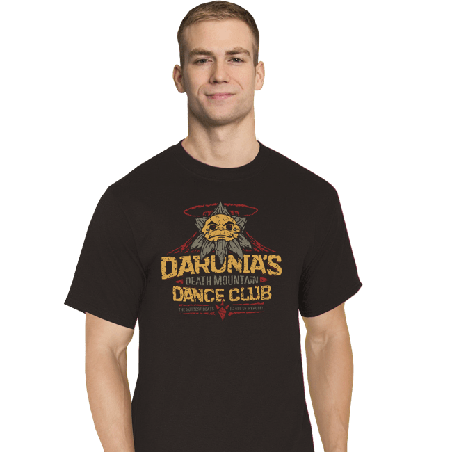 Shirts T-Shirts, Tall / Large / Black Darunia's Death Mountain
