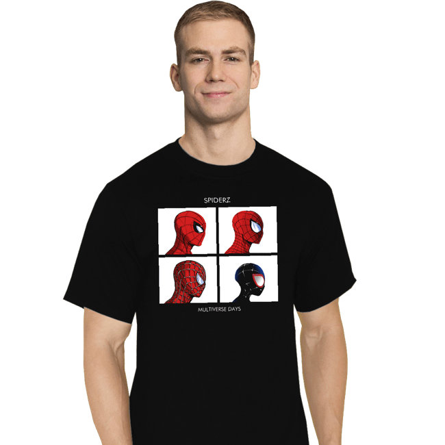 Shirts T-Shirts, Tall / Large / Black Spiderz