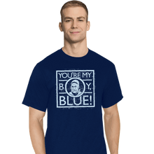 Load image into Gallery viewer, Shirts T-Shirts, Tall / Large / Navy Blue
