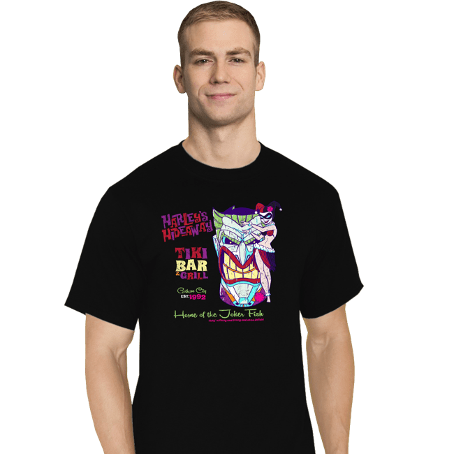 Daily_Deal_Shirts T-Shirts, Tall / Large / Black Harley's Hideaway